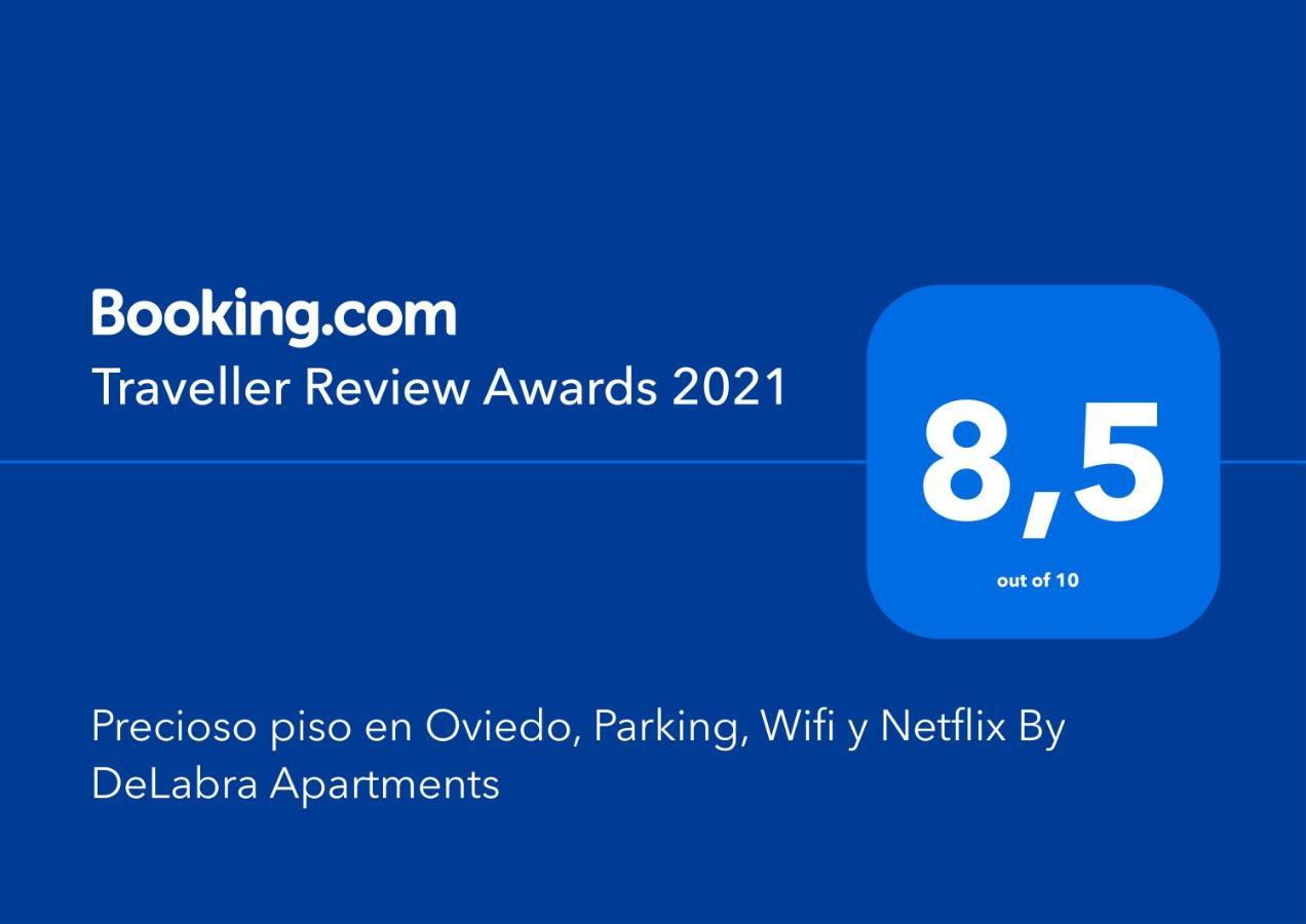 Precioso Piso En Oviedo, Parking, Wifi Y Netflix By Delabra Apartments ภายนอก รูปภาพ